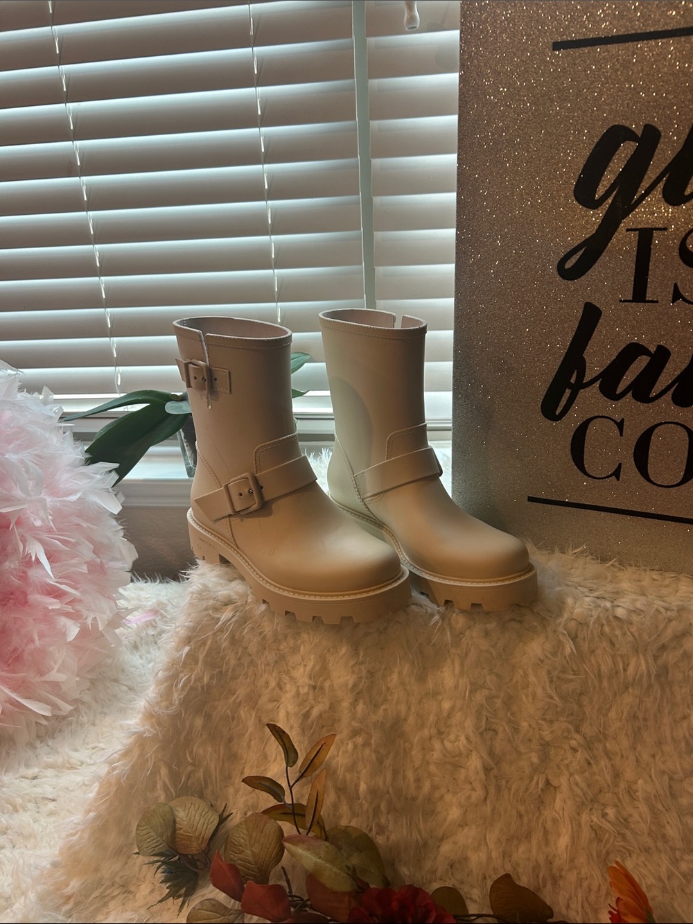 Jimmy Choo rainbow boots